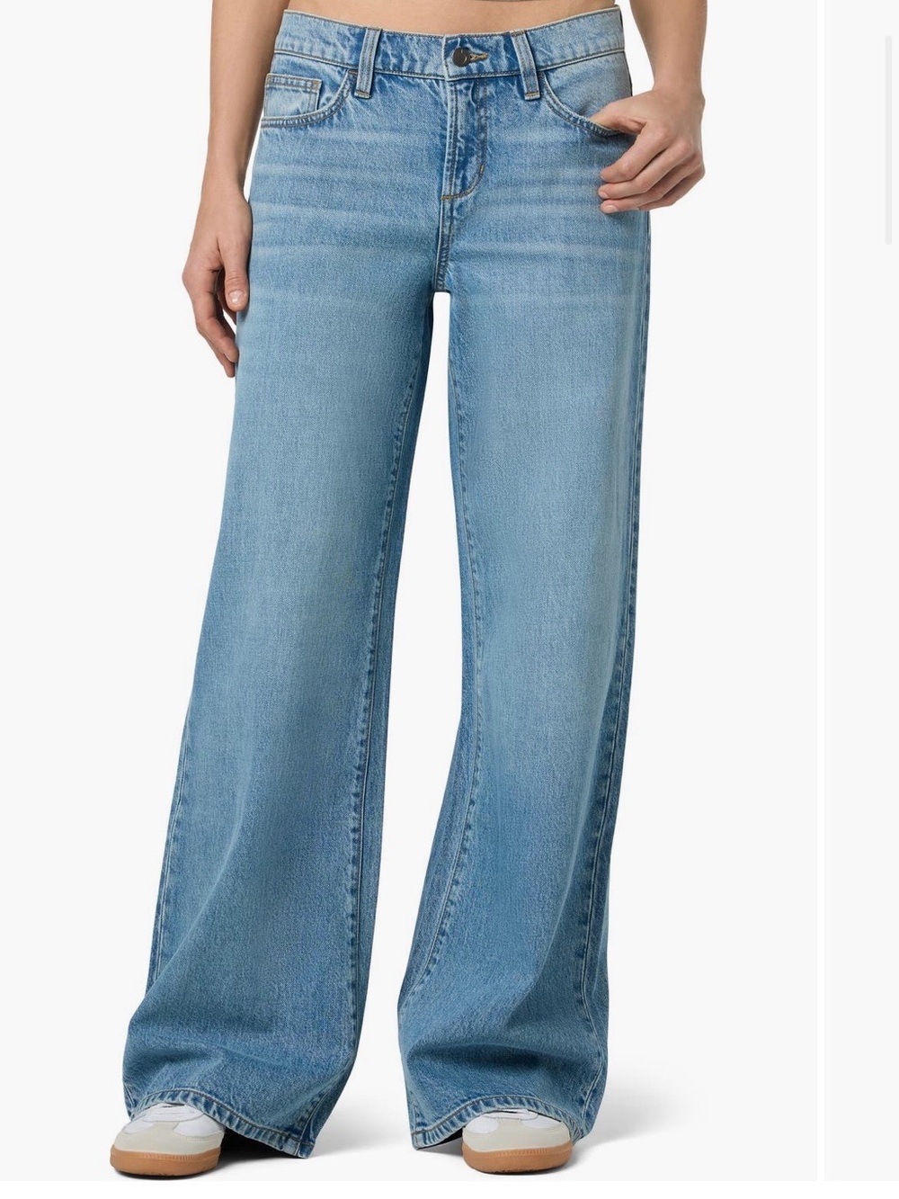 Joe's  Women’s Jeans Hanoi Low Rise Wide Leg Size 30